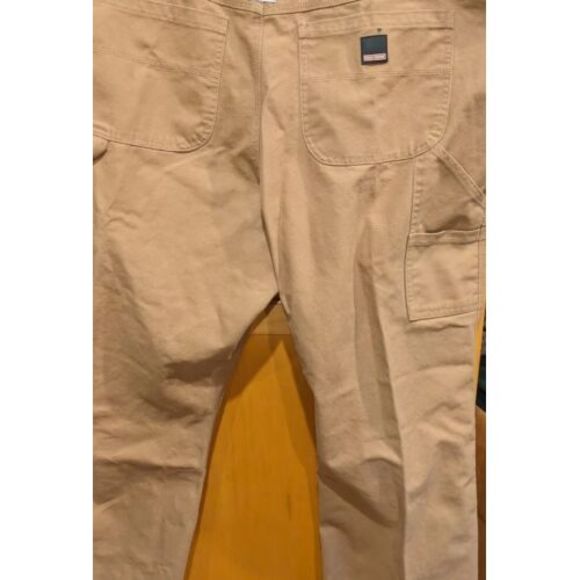 Craftsman Carpenter Pants Mens 42X30 Measured Canvas Cotton - Picture 3 of 6